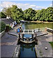 SP6989 : The bottom lock at Foxton Locks by Mat Fascione