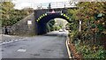 SD7212 : Railway bridge over Turton Road at Chapeltown Road junction by Roger Templeman