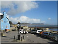 SY3492 : Car park and town clock, Lyme Regis by Malc McDonald