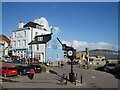 SY3492 : Lyme Regis town clock by Malc McDonald