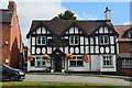 SK0824 : The Crown Inn, Market Place, Abbots Bromley by Rod Grealish