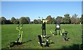 TQ2568 : Outdoor Gym, Mostyn Gardens by Des Blenkinsopp