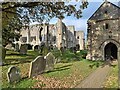 NZ1800 : Easby Abbey and Church by Oliver Dixon