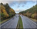 SK5006 : The M1 motorway at Martinshaw Wood by Mat Fascione