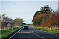 SD6574 : A65 entering Lancashire at Ireby by David Dixon