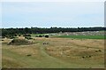 TM2848 : Sutton Hoo tumuli as seen from the observation tower by Bill Harrison