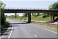 SX6893 : Bridge over the A30 near Brandis Cross by David Dixon