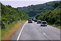 SX5793 : Okehampton Bypass (eastbound) by David Dixon