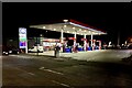 SD8110 : Petrol Station and Spar Shop on Wash Lane by David Dixon