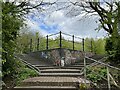 SJ8842 : Flights of steps up to the Trent and Mersey Canal by Jonathan Hutchins