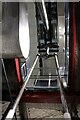 NZ4052 : Ryhope Pumping Station - looking up to the beam by Chris Allen