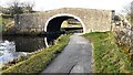 SD8843 : Approaching Mill Hill Bridge (Leeds and Liverpool Canal Bridge #149) from the south by Roger Templeman