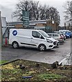 ST3089 : ADT white van, Edwin Street, Newport by Jaggery