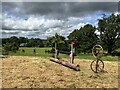 SK2014 : Cross-country obstacle at Catton Park Horse Trials by Jonathan Hutchins