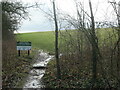 SD9851 : Entrance to Gawflat conservation meadow, Skipton by Christine Johnstone