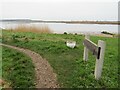 SZ1792 : Public footpath on Christchurch Harbour by Malc McDonald