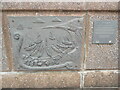 SS9747 : The 1800's - Fully Rigged Ships Plaque, Minehead Quay by David Hillas