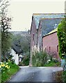 SX8988 : Buildings at Bowhay by Derek Harper