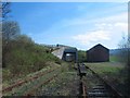 SH6939 : Railway Siding and Modern Bridge by Barry Hunter