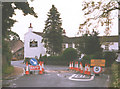 SD9672 : Disinfectant bath in road, Kettlewell by Stephen Craven