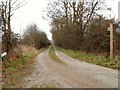 TM2853 : Footpath to Byng Hall by Robert Edwards