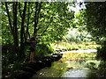 SX7483 : Ford over the River Bovey by Brian Henley