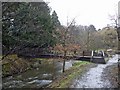 SJ8986 : Bridge over Lady Brook by Mike Harris