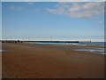 NZ3279 : South beach looking towards the West Pier by Jeff Tomlinson