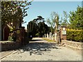 TM2330 : The entrance to Dovercourt Cemetery by Robert Edwards