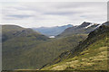 NH0848 : View south east from Sgùrr nan Ceannaichean by Nigel Brown