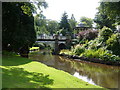 SK0573 : Bridge and Bandstand by Tony Bacon