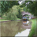 SJ7725 : Anchor Bridge (No 42), High Offley, Shropshire Union Canal, Staffordshire by Roger  D Kidd