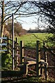 SK8538 : Footpath to Sedgebrook by Richard Croft