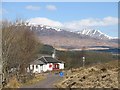 NN3039 : Level crossing, Bridge of Orchy by Richard Webb