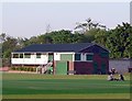 TQ2965 : Sports Pavilion, Beddington Park by Rich Tea