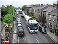 SD7919 : Turbine Blade Delivery Passing through Edenfield by Paul Anderson