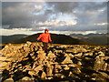 NY2116 : Hindscarth - penultimate summit on the BG by Rob Woodall