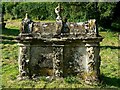 SP2811 : Tomb, St Nicholas' church, Asthall by Brian Robert Marshall