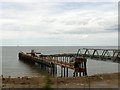 SH8878 : Llysfaen Jetty by Gerald England