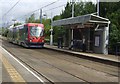 SO9397 : Tram at Priestfield Metro Stop by John M