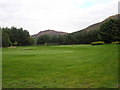 NT5432 : Melrose Golf Course with the Eildon Hills as the backdrop by Iain Lees