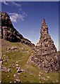 NG5054 : Needle Rock and the Storr by Michael Skyte