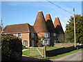 TQ5424 : The Oast House & The Roundels, Dog Kennel Lane, Hadlow Down, East Sussex by Oast House Archive