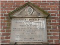 TG1926 : Plaque near the market place, Aylsham by Humphrey Bolton