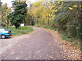 TM2239 : Road to the picnic area car park by Geographer