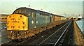 NX0661 : Class 40 at Stranraer harbour by Albert Bridge