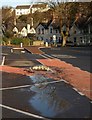 SX9164 : Puddles, Torquay coach station by Derek Harper