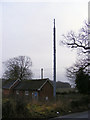 TM1857 : Telecommunication Mast & Telephone Exchange by Geographer