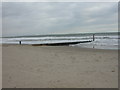 SZ0789 : Branksome Dene Chine, groyne by Mike Faherty