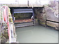 TM4974 : Dunwich River Sluice by Geographer